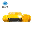 Electric motor lifting rope hoist price